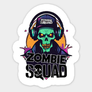 DJ Zombie #1 Sticker