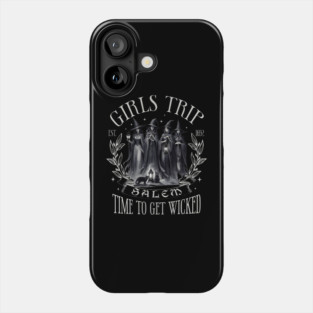 Girls Trip Salem Halloween Witch Phone Case