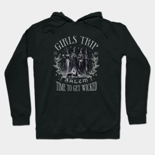 Girls Trip Salem Halloween Witch Hoodie
