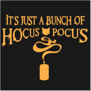 Hocus Pocus (Orange) Posters and Art