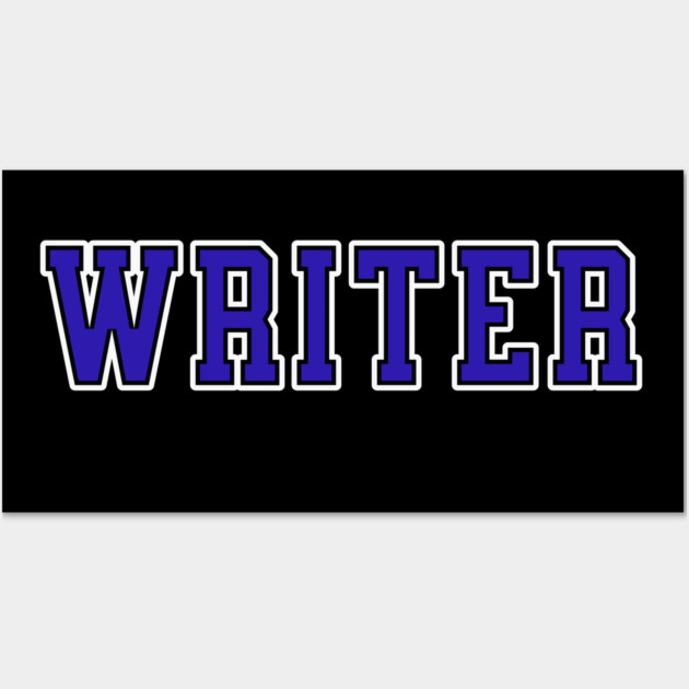 Writer University Text Wall Art by H. R. Sinclair