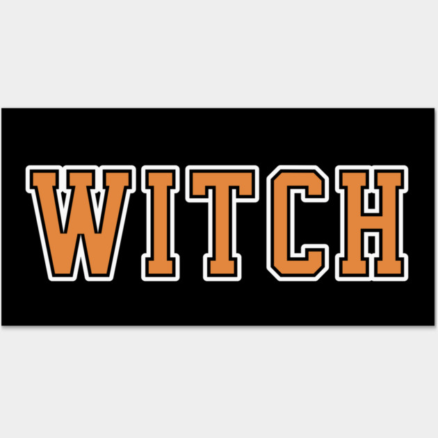 Witch University Text Wall Art by H. R. Sinclair