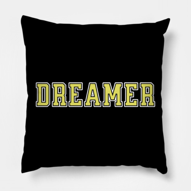 Dreamer University Text Pillow by H. R. Sinclair