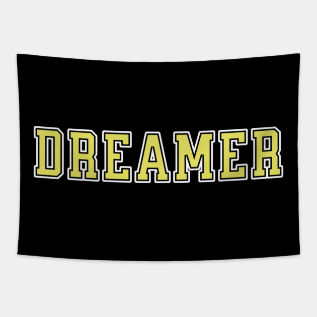 Dreamer University Text Tapestry by H. R. Sinclair