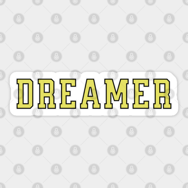 Dreamer University Text Sticker by H. R. Sinclair