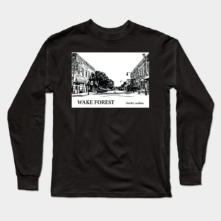 Wake Forest North Carolina Long Sleeve T-Shirt