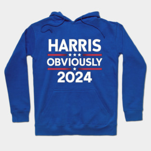 HARRIS OBVIOUSLY 2024 | HARRIS 2024 Hoodie