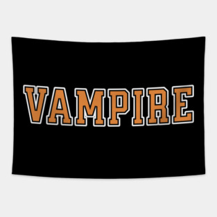 Vampire University Text Tapestry