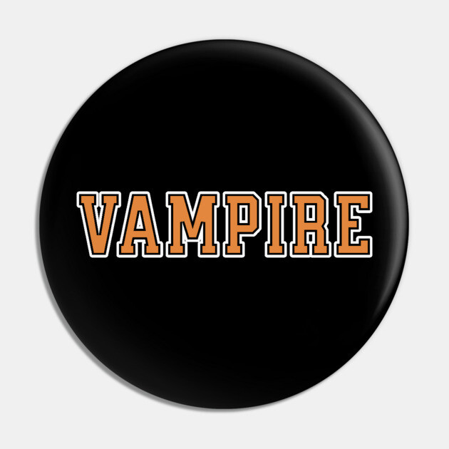 Vampire University Text Pin by H. R. Sinclair