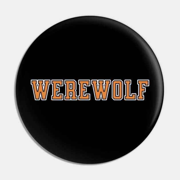 Werewolf University Text Pin by H. R. Sinclair
