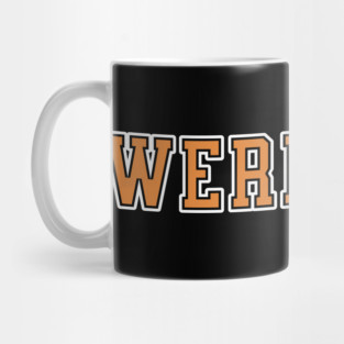 Werewolf University Text Mug