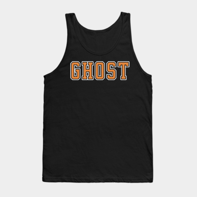 Ghost University Text Tank Top by H. R. Sinclair