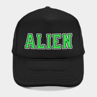 Alien University Text Hat