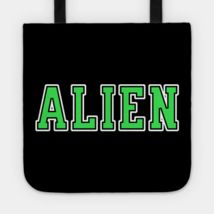 Alien University Text Tote