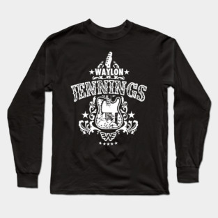 Waylon Jennings Long Sleeve T-Shirt