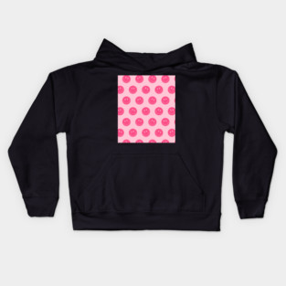 Preppy School Supplies, Smile, Pink, Aesthetic, Smile Face, Preppy Aesthetic Kids Hoodie