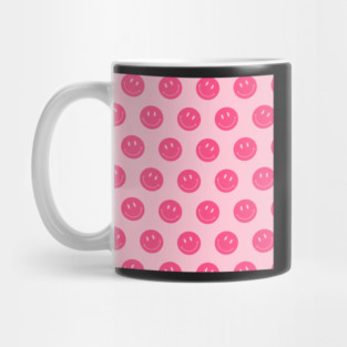 Preppy School Supplies, Smile, Pink, Aesthetic, Smile Face, Preppy Aesthetic Mug