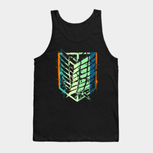 Scout Regiment Vintage Attack on Titan Tank Top