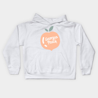 Georgia Peach Kids Hoodie