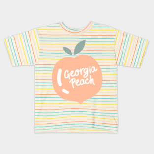 Georgia Peach Kids T-Shirt