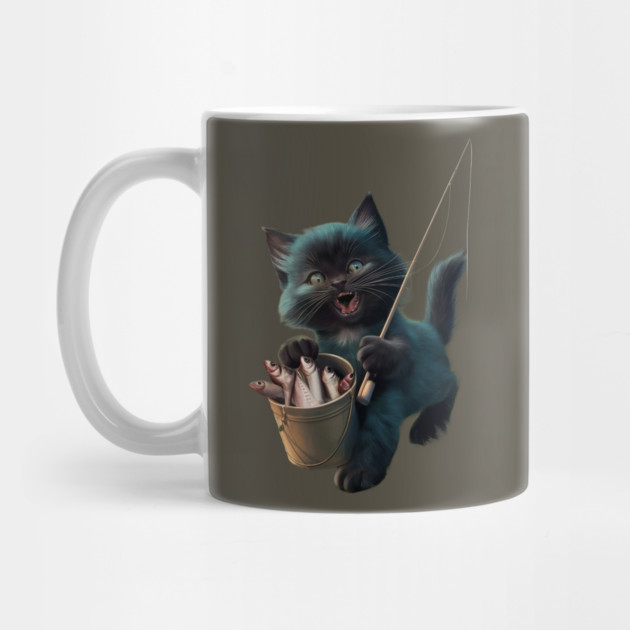 A Cat wide-open mouth suggests it’s mid-meow or shouting, and its eyes appear wide and excited by animegirlnft