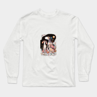 The Three Dogs Take the Picture Long Sleeve T-Shirt