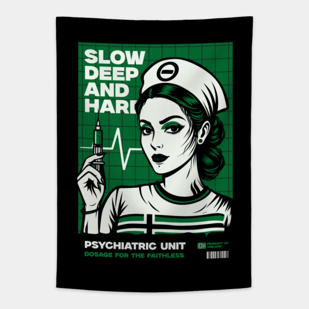 SLOW, DEEP & HARD Tapestry by artslaves