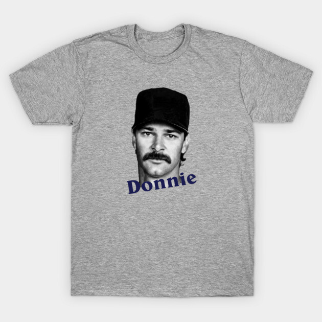 Tribute to Donnie Baseball Design T-Shirt by Bleeding Yankee Blue
