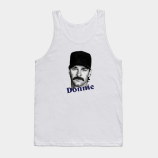 Tribute to Donnie Baseball Design Tank Top