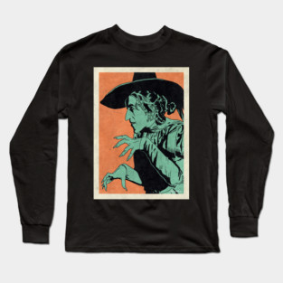 WICKED WITCH OF THE WEST - The Wizard of OZ (Vintage Halloween) Long Sleeve T-Shirt