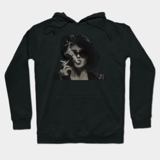 Fight Club: Marla Takes a Drag Hoodie