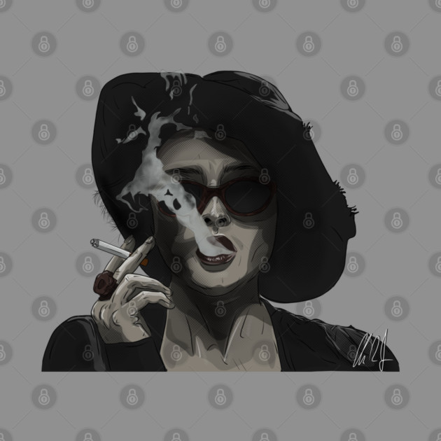 Fight Club: Marla Takes a Drag by 51Deesigns