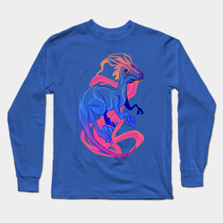 Velociraptor Reanimated Long Sleeve T-Shirt