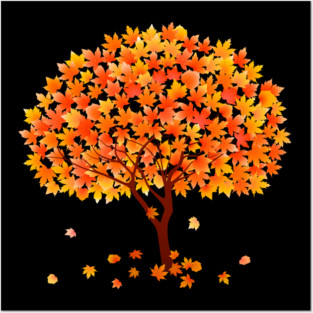 Autumn Tree Posters and Art