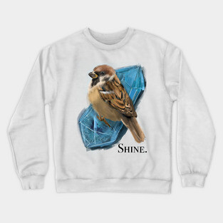 The rich sparrow Crewneck Sweatshirt