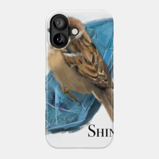 The rich sparrow Phone Case