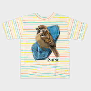 The rich sparrow Kids T-Shirt