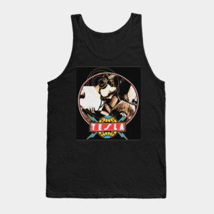 Tesla Band rock Tank Top