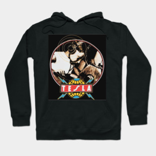 Tesla Band rock Hoodie