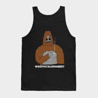 Sassy Sassy Big Lez Show Sassy Smoking Monkey Tank Top