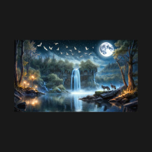 Wolf River Falls 6 T-Shirt