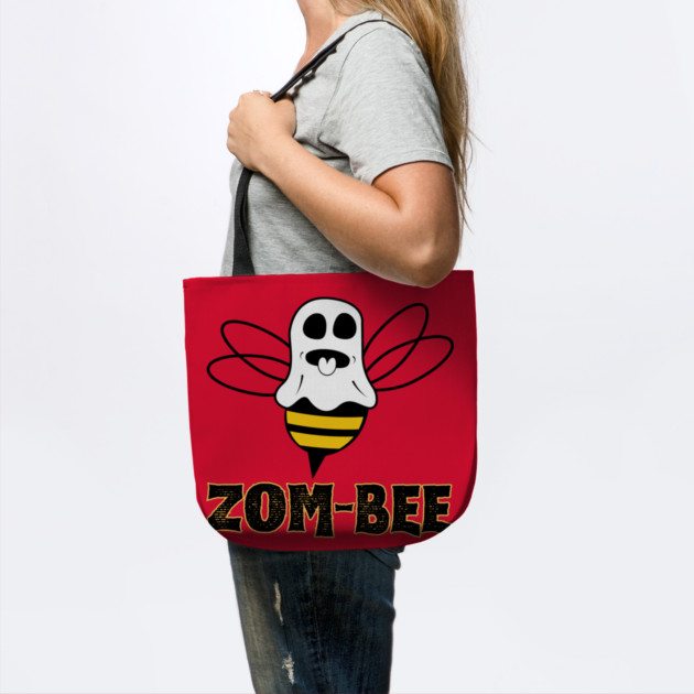 Zom-bee Cute Halloween Zombie Bee by The WYLD Tribe