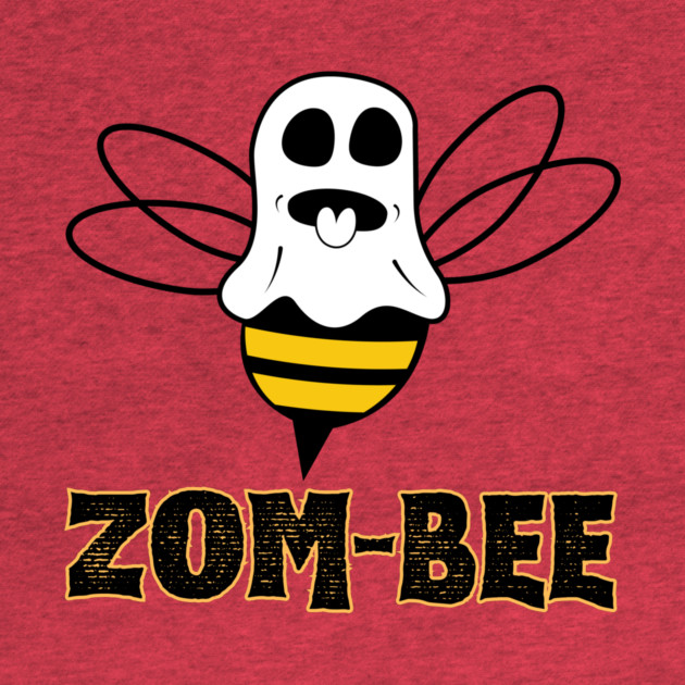 Zom-bee Cute Halloween Zombie Bee by The WYLD Tribe