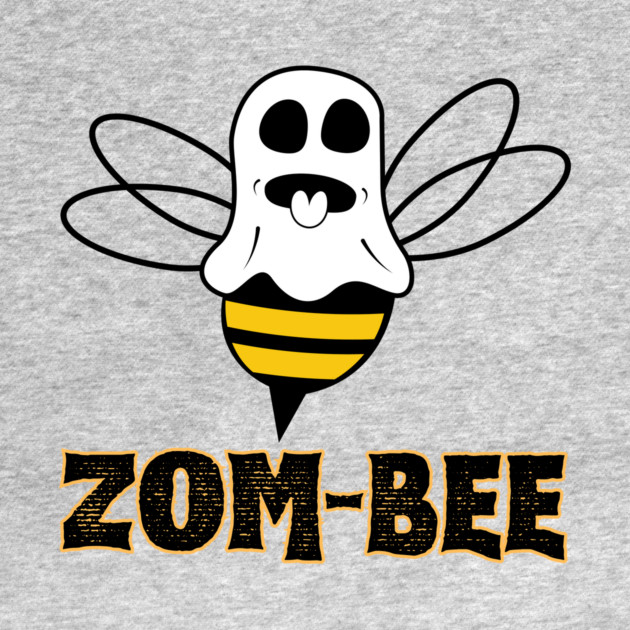 Zom-bee Cute Halloween Zombie Bee by The WYLD Tribe