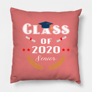 Senior 2020 Class of Pillow