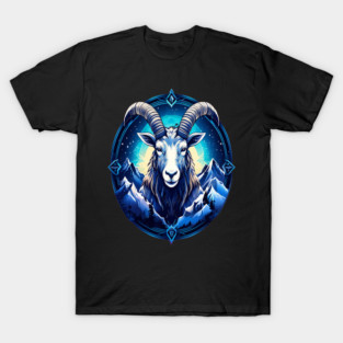 Mystical Mountain Goat Logo T-Shirt