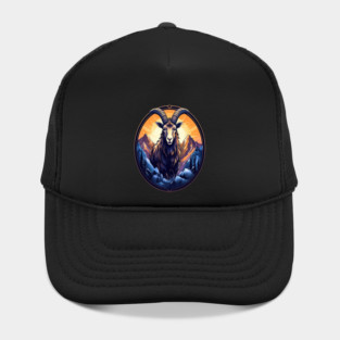 Mountain Goat Logo Style Hat