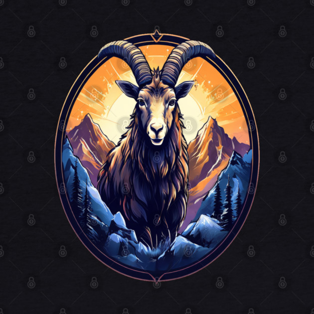 Mountain Goat Logo Style by BirdsnStuff