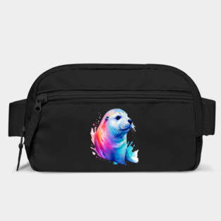 Cute Sea Seal in watercolor Bag