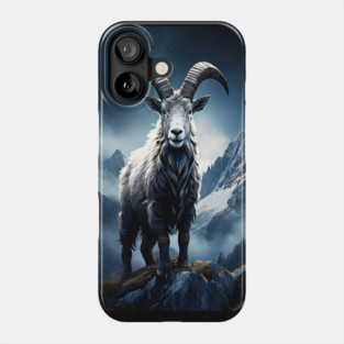 Mountain Goat Watercolor Phone Case